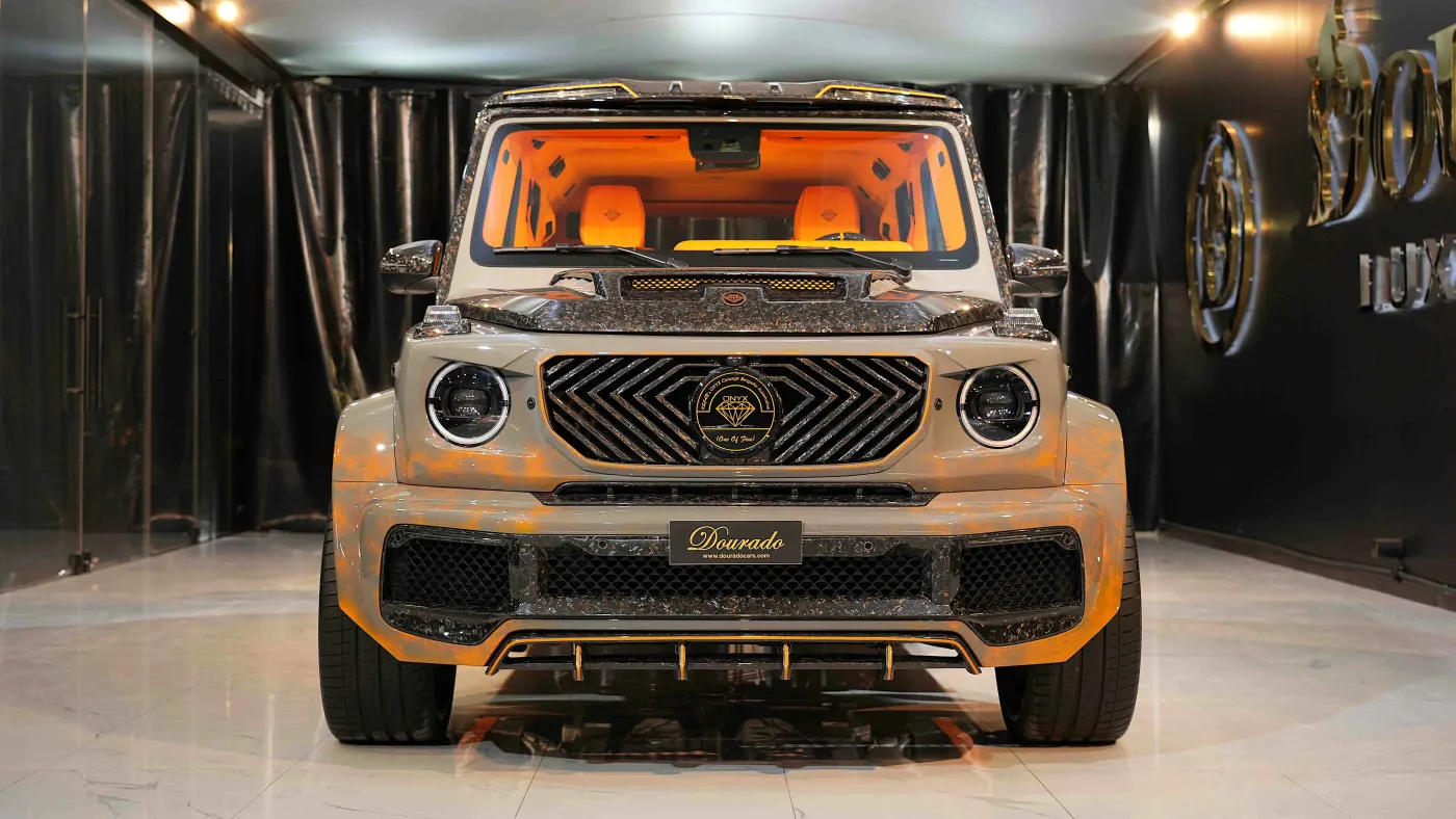 Find Mercedes-Benz G8X Oscar by Onyx Concept 1 of 5 Limited Edition Nardo Grey at a Dubai luxury showroom