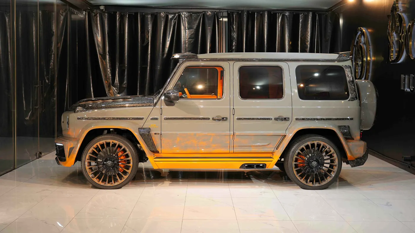 Prestige and performance with Mercedes-Benz G8X Oscar by Onyx Concept 1 of 5 Limited Edition Nardo Grey in Dubai