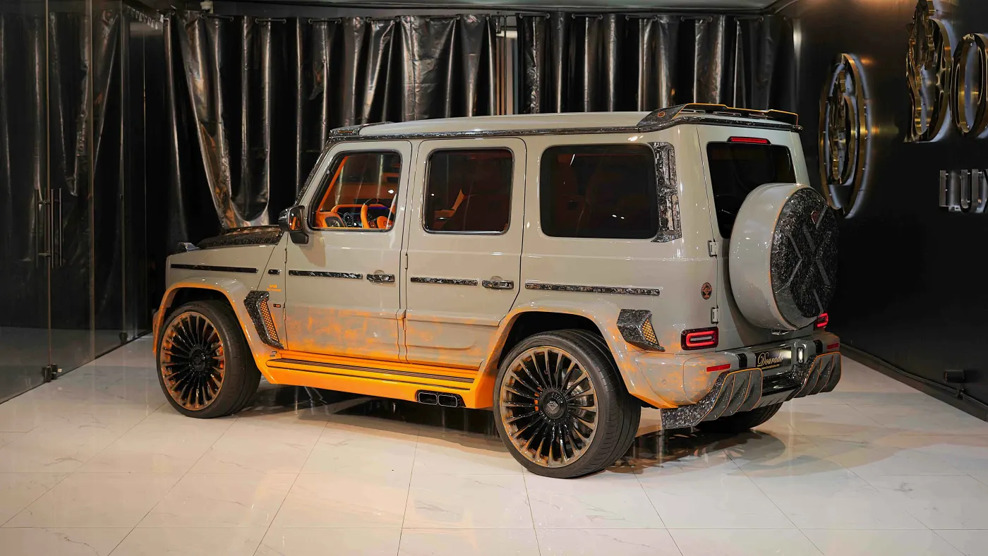 High-end Mercedes-Benz G8X Oscar by Onyx Concept 1 of 5 Limited Edition Nardo Grey available for luxury vehicle enthusiasts