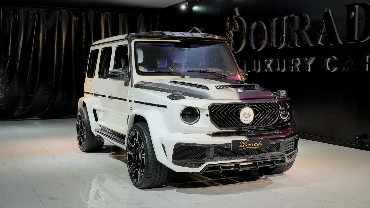 Find Mercedes-Benz G9X Onyx Concept Mirage Edition 1 of 1 at a Dubai luxury showroom