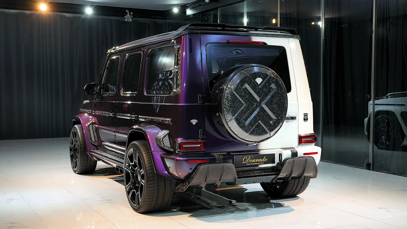 High-end Mercedes-Benz G9X Onyx Concept Mirage Edition 1 of 1 available for luxury vehicle enthusiasts