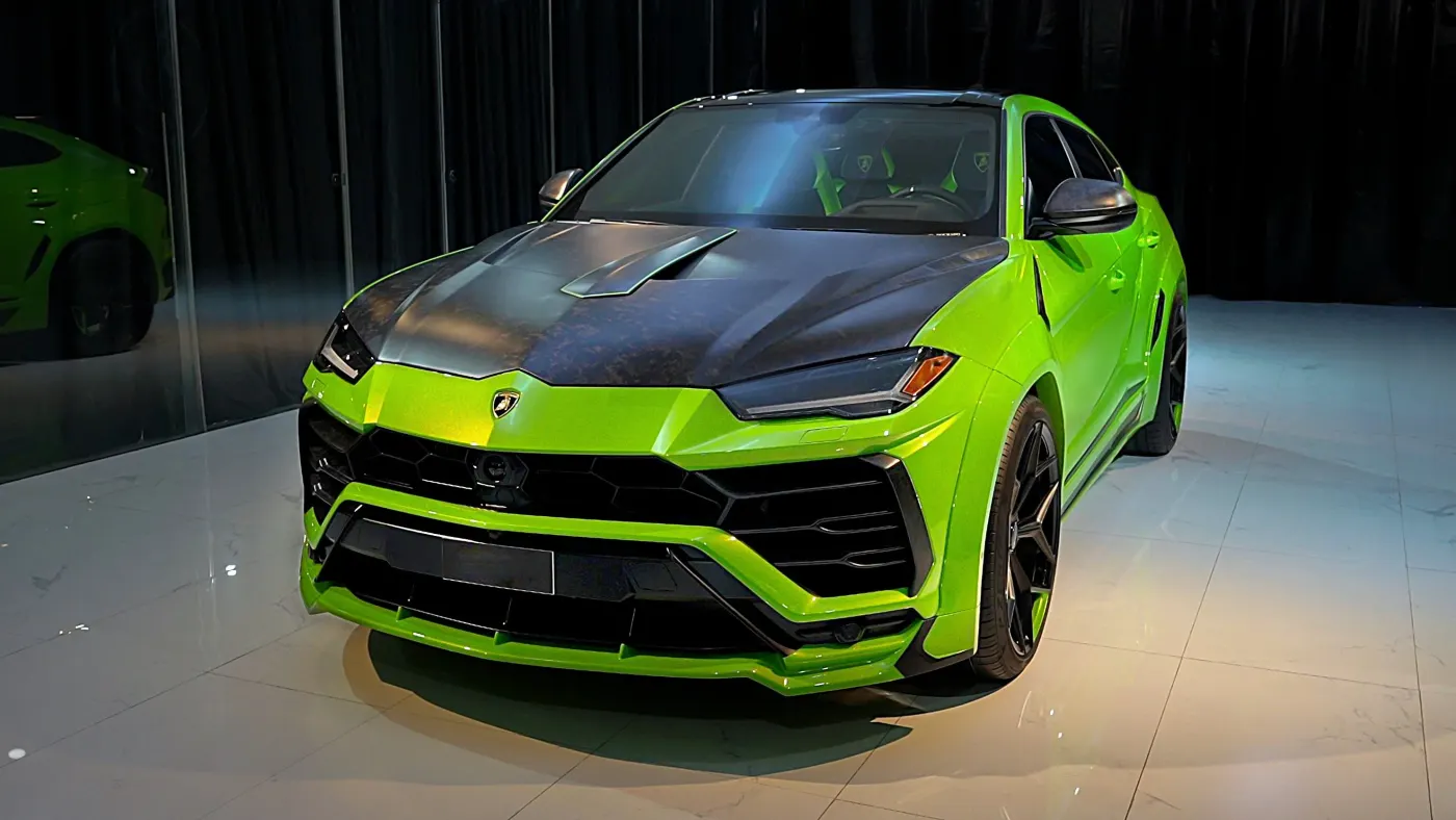 Command the road with raw power and exclusive color accents in Lamborghini Urus Capsule Novitec Edition in Dubai UAE