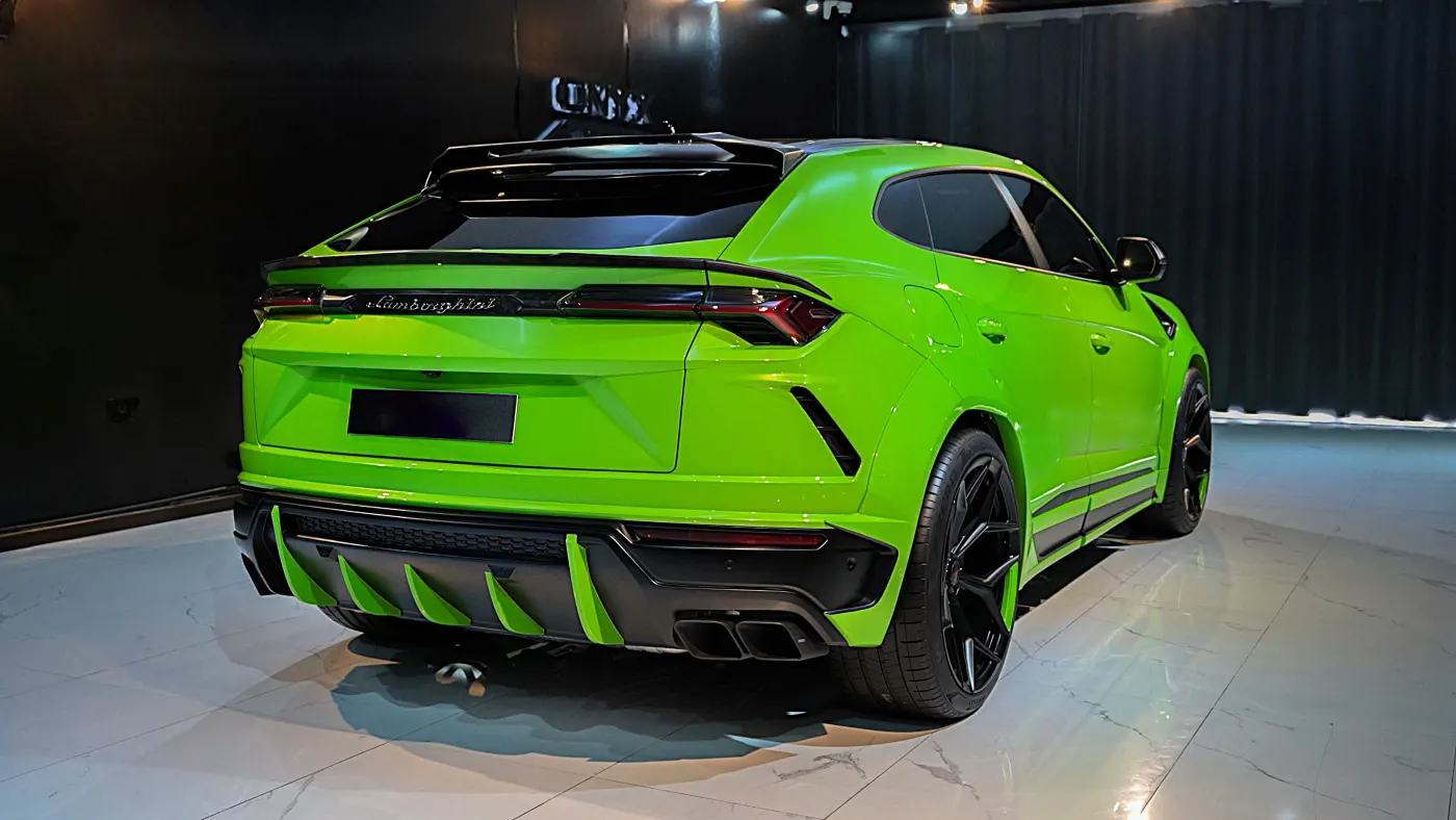 Prestige, striking visual contrast, and unyielding road presence with Lamborghini Urus Capsule Novitec Edition in Dubai