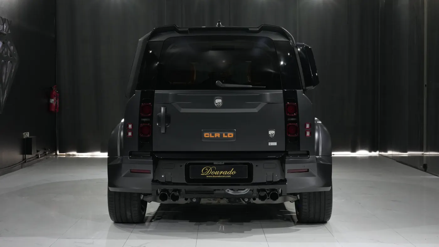 Own the Land Rover Defender 110 P400 CLR LD by Lumma Design iconic custom luxury off-road masterpiece in Dubai