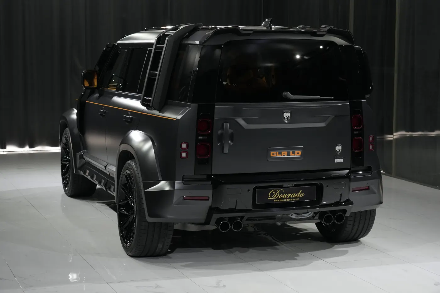 Purchase Land Rover Defender 110 P400 CLR LD by Lumma Design premium high-performance SUV in the UAE