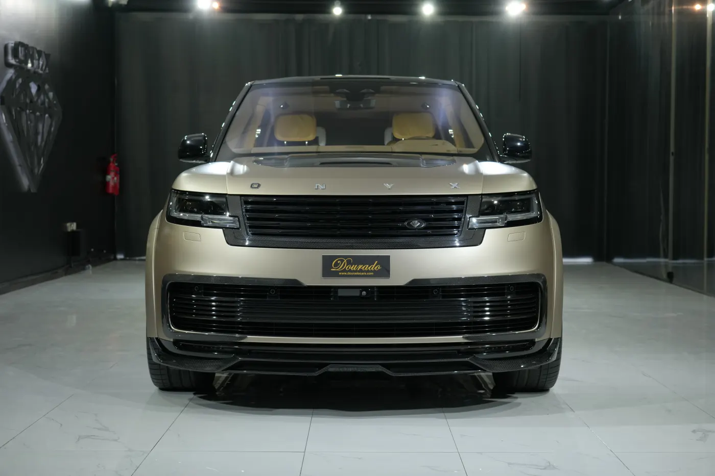 Prestige, effortless power, and executive comfort with Land Rover Range Rover Aspen SVX Shadow Edition Onyx Concept Long Wheelbase in Dubai