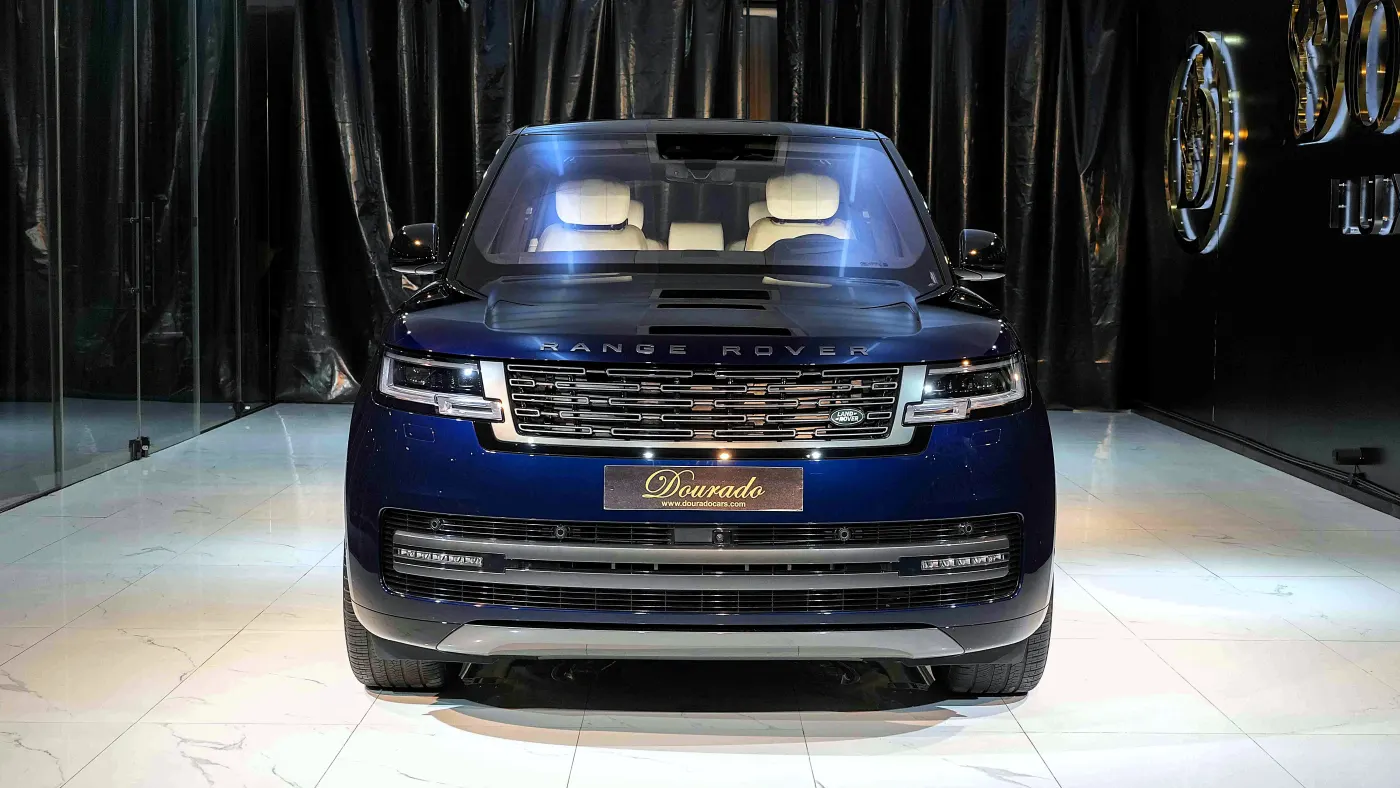 Command the road with supreme all-wheel drive confidence in Land Rover Range Rover Autobiography P530 LWB in Dubai UAE