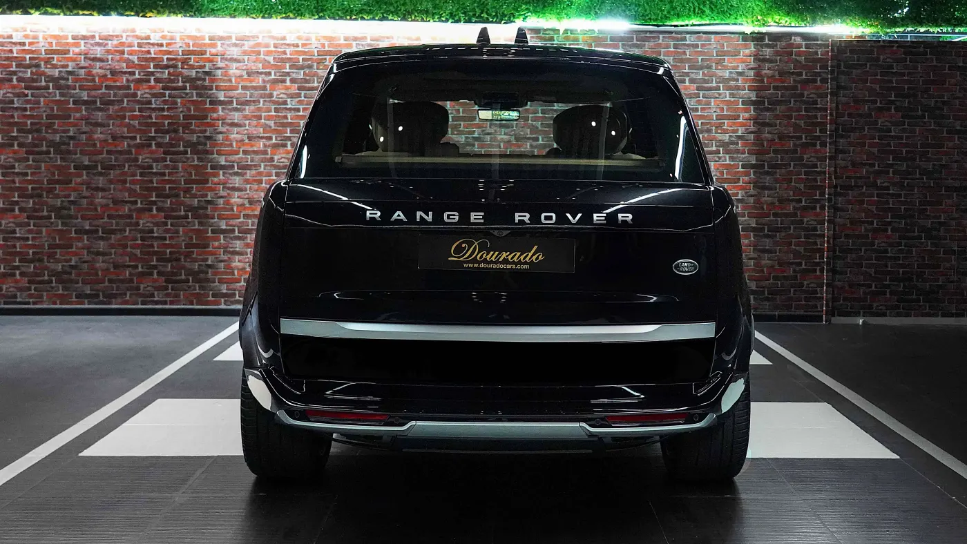 Unrivaled Land Rover Range Rover Autobiography P530 SWB featured prominently at Dubai luxury automobile showroom