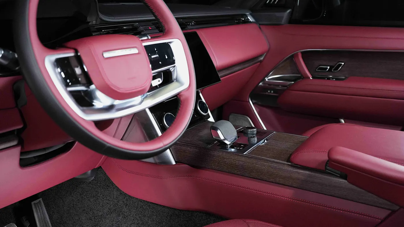 Unrivaled Land Rover Range Rover Autobiography P530 SWB featured prominently at Dubai luxury automobile showroom