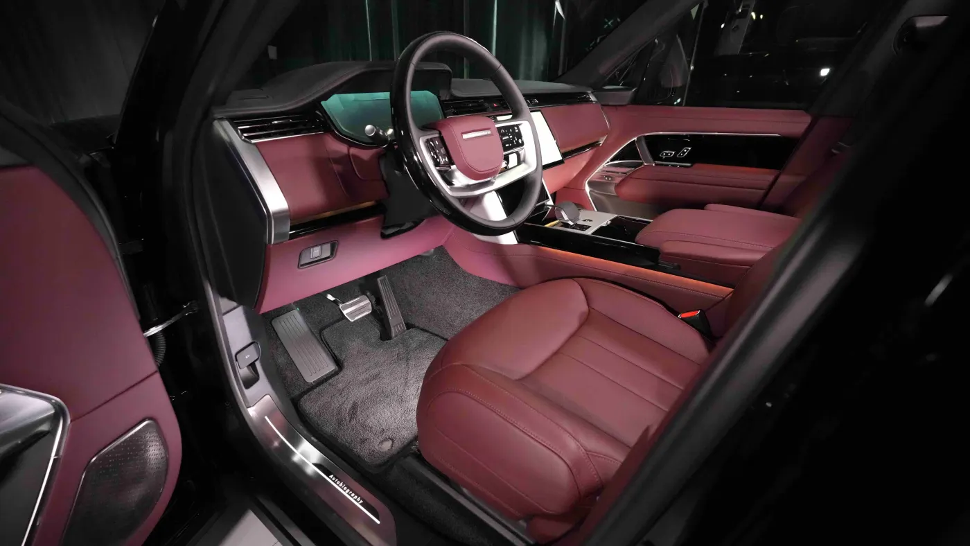 Premium Land Rover Range Rover Autobiography P530 Long Wheelbase showcased in UAE showroom