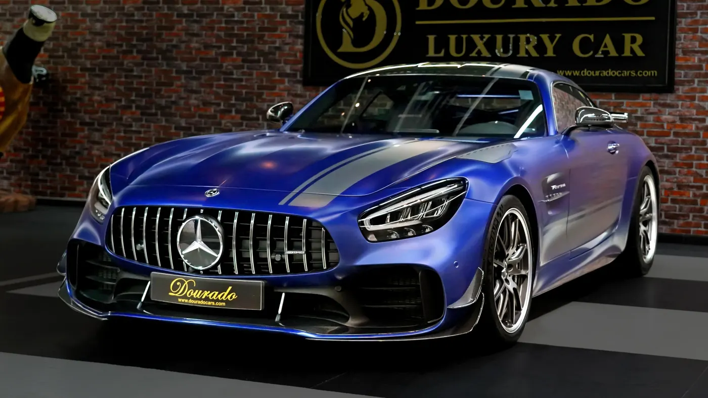 Find Mercedes-Benz GTR Pro at a Dubai luxury showroom