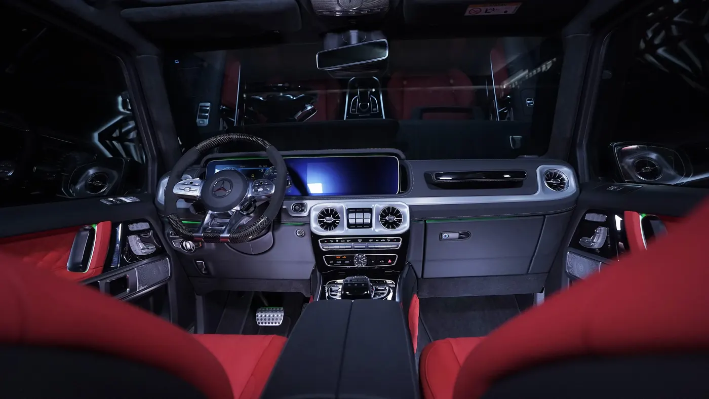 Premium Mercedes-Benz G63 AMG showcased in Dubai showroom
