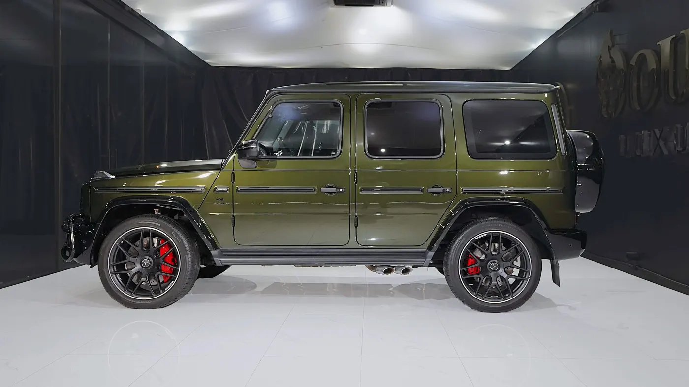 Mercedes-Benz G63 AMG sophisticated luxury SUV showcased in UAE