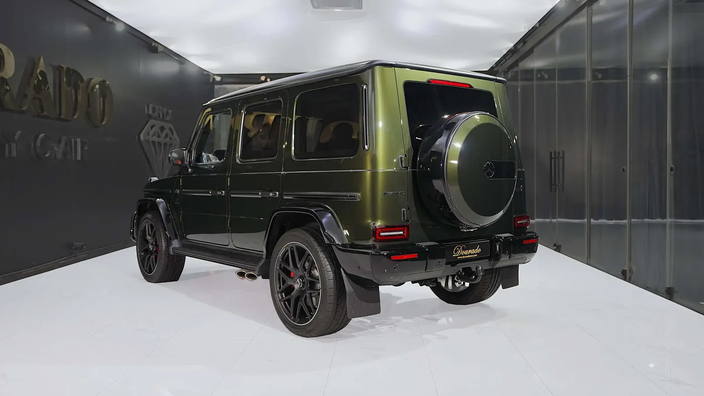 High-end Mercedes-Benz G63 AMG available for luxury vehicle enthusiasts