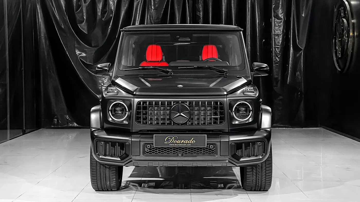 Mercedes-Benz G63 AMG sophisticated luxury SUV showcased in UAE