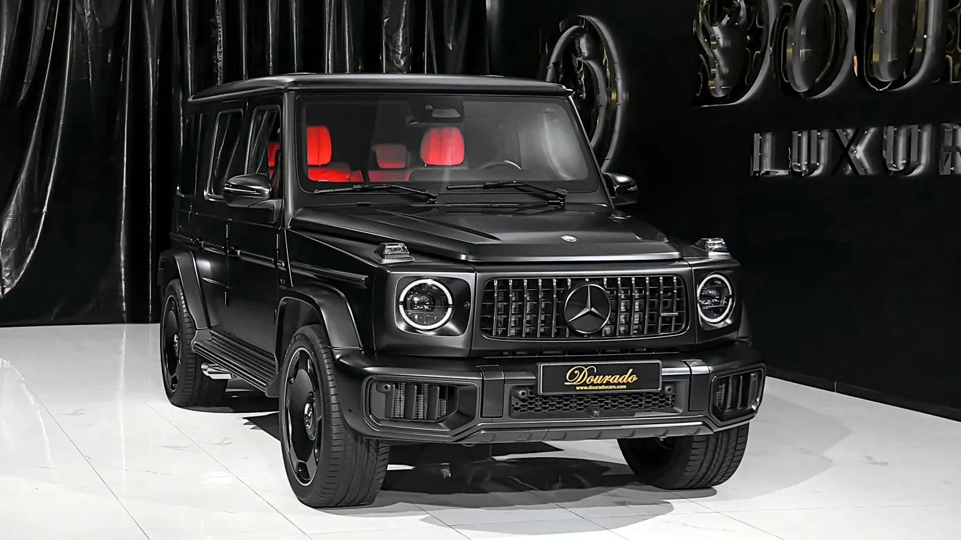 Find Mercedes-Benz G63 AMG at a Dubai luxury showroom