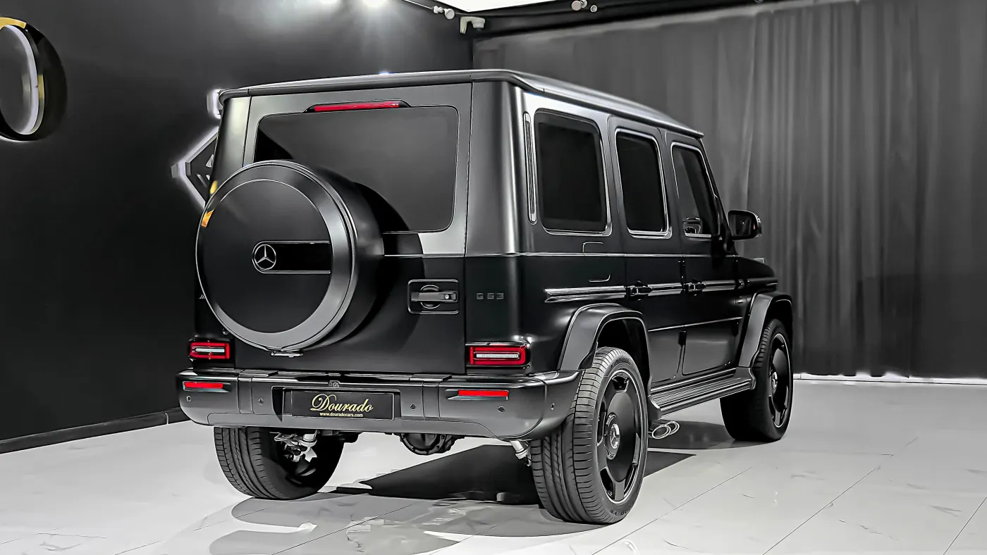 High-end Mercedes-Benz G63 AMG available for luxury vehicle enthusiasts