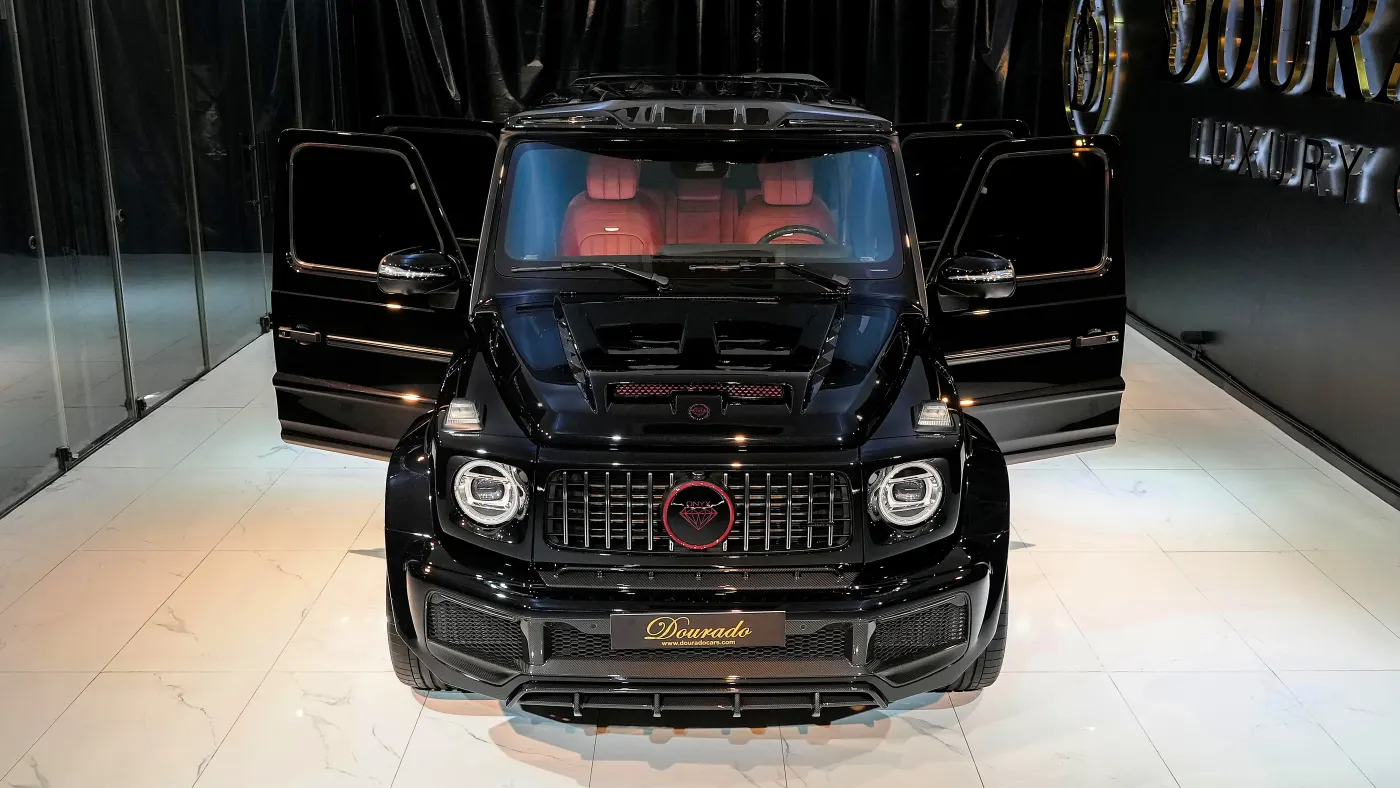Explore Mercedes-Benz G63 AMG G7X Onyx Kit exclusive vehicle collection in UAE