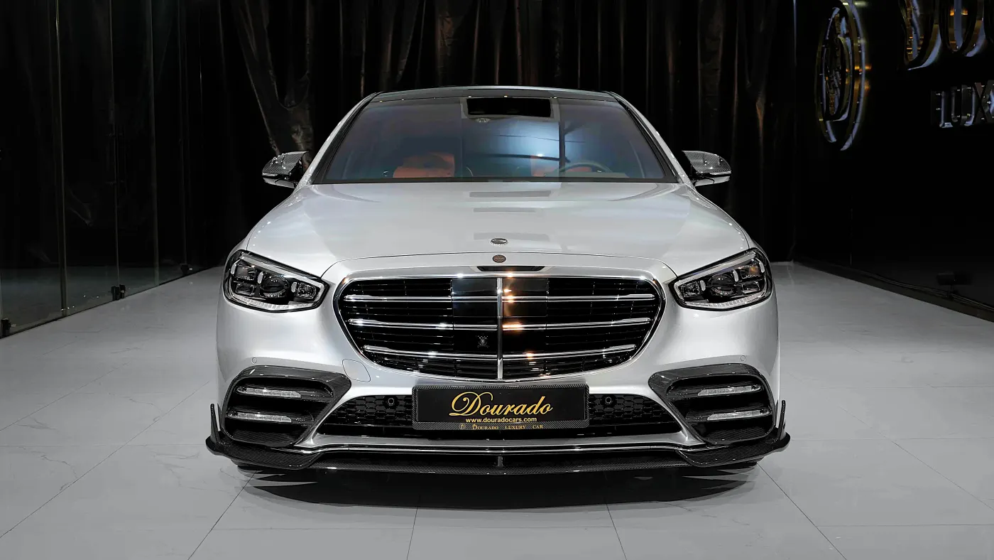 Mercedes-Benz S500 Mansory sophisticated luxury sedan showcased in UAE