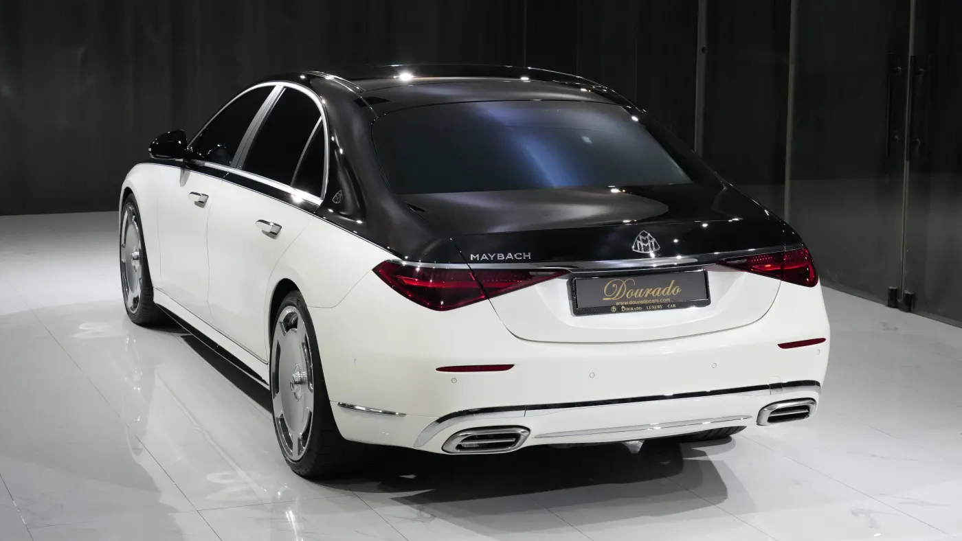 Mercedes-Maybach S500 4MATIC elegant luxury sedan showcased in UAE
