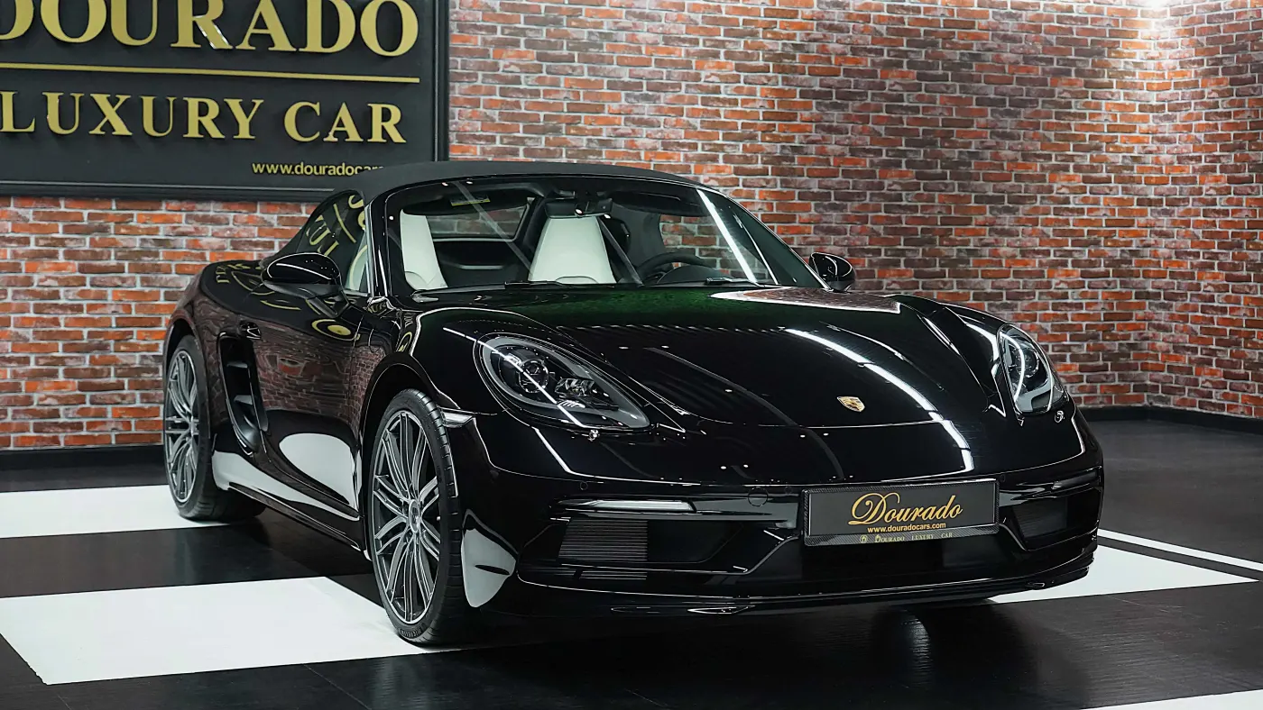 Command the road with Porsche 718 Boxster in Dubai UAE
