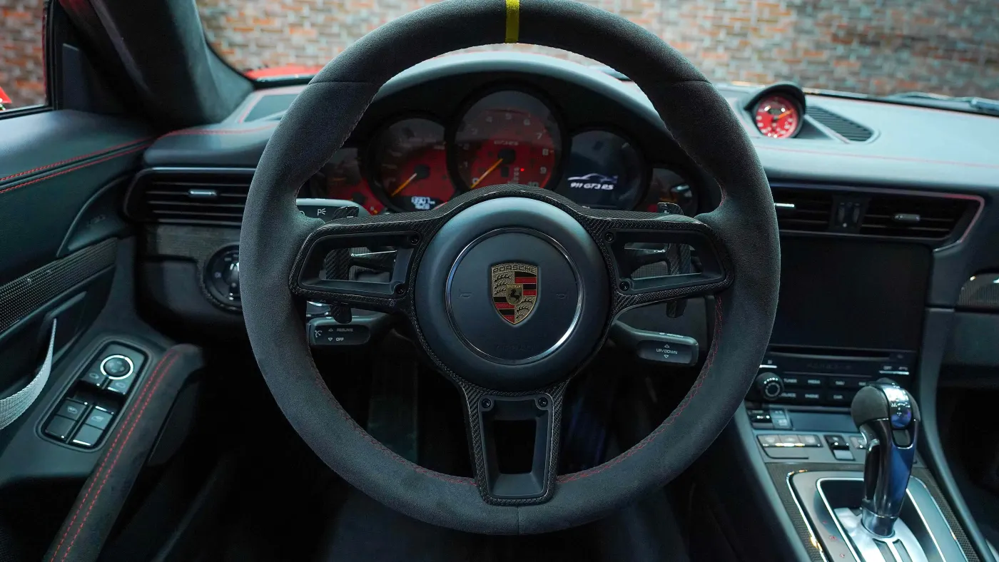 Experience Porsche 911 GT3 RS Weissach RS Package with advanced performance and racing design
