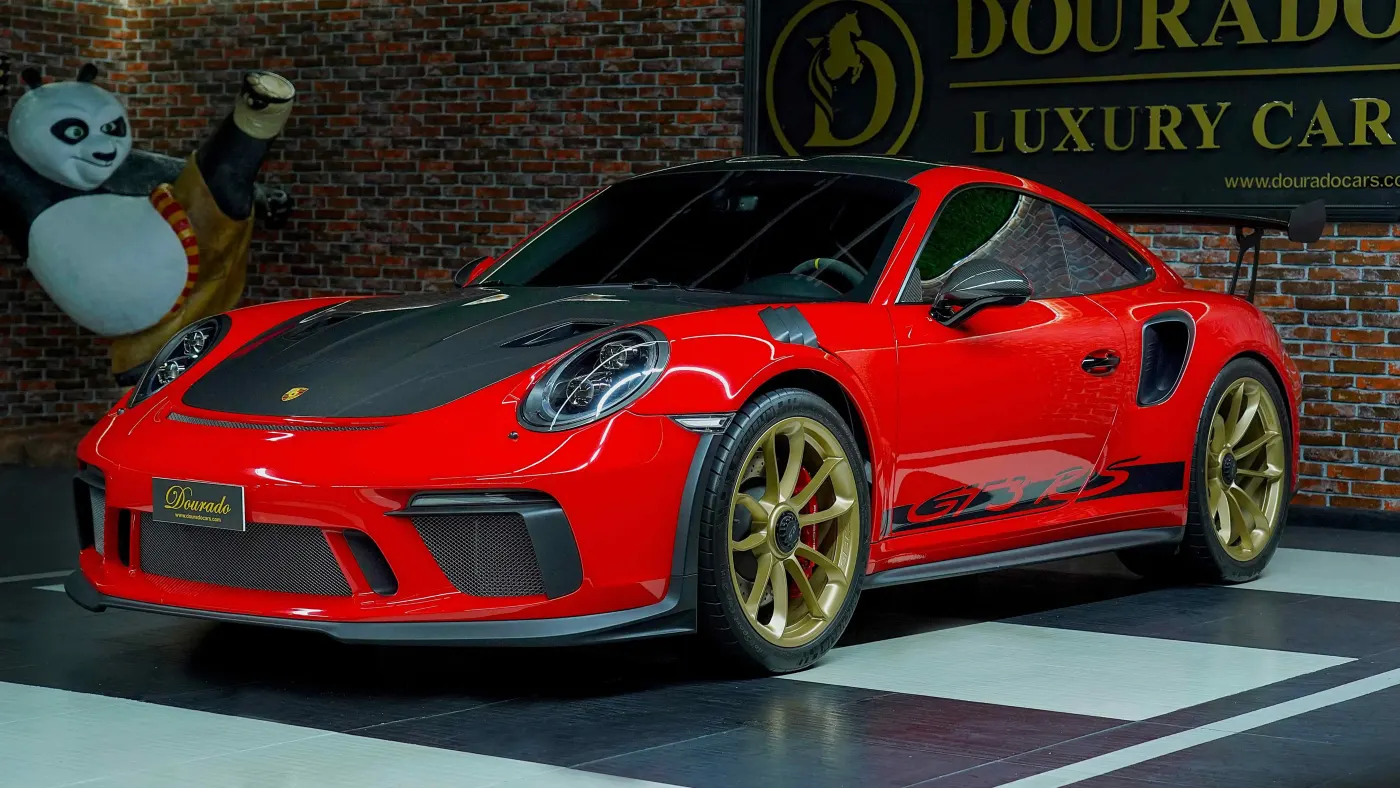 Own the Porsche 911 GT3 RS Weissach RS Package prestigious performance automobile in Dubai