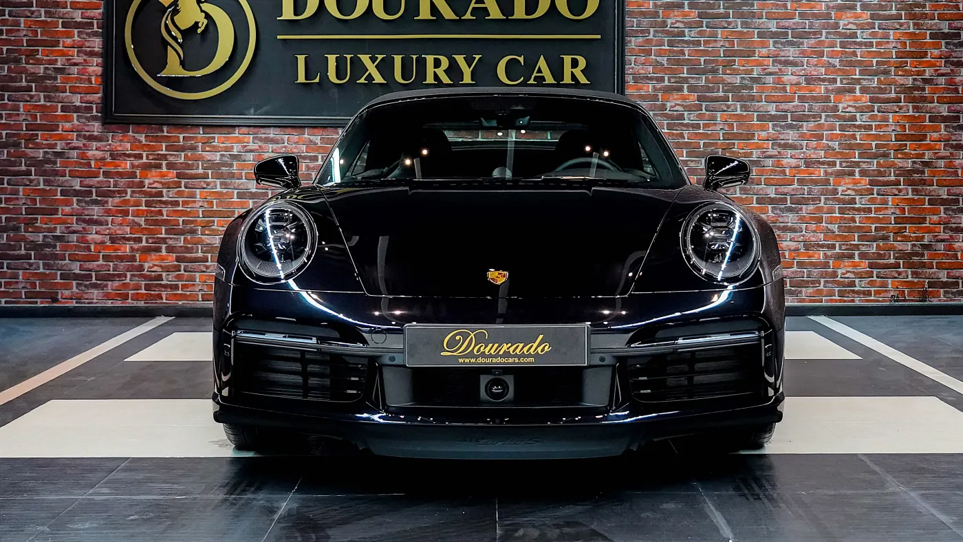 Porsche 911 Turbo S Cabriolet sophisticated high-performance convertible showcased in UAE