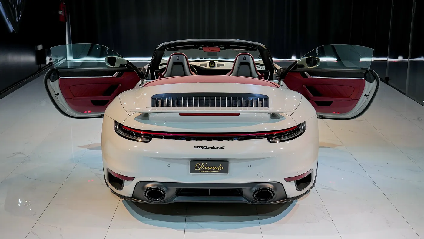 Unrivaled Porsche 911 Turbo S Cabriolet featured at Dubai luxury showroom