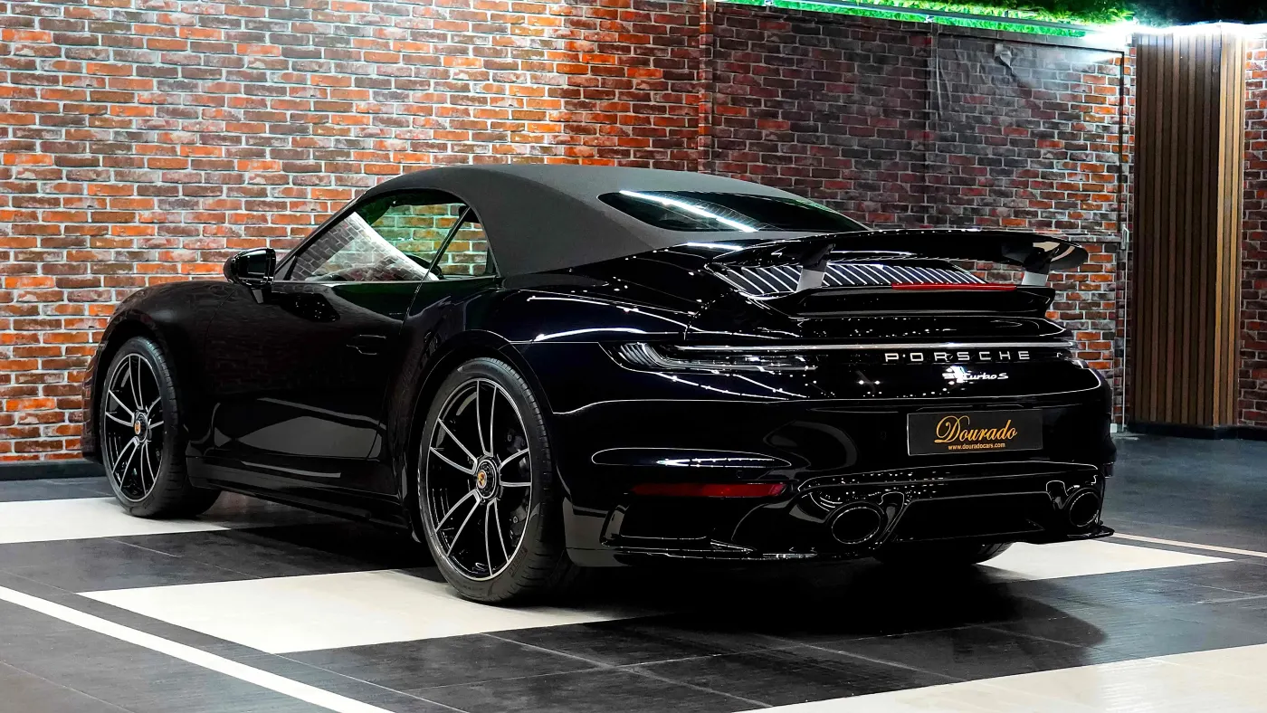 Porsche 911 Turbo S Cabriolet high-performance convertible available for purchase UAE