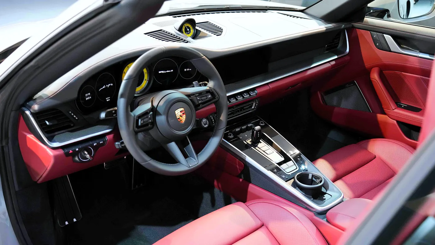 Porsche 911 Turbo S Cabriolet high-performance convertible available for purchase UAE