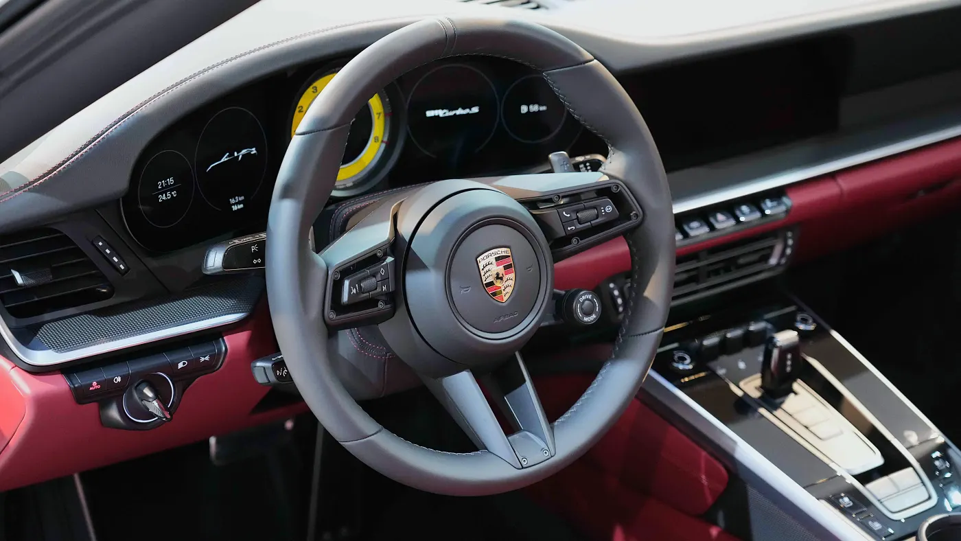 Flagship Porsche 911 Turbo S Cabriolet showcased at Dourado Luxury Car Dubai