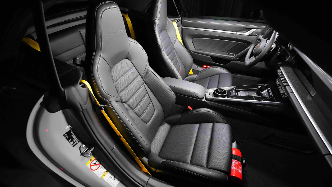 Flagship Porsche 911 Turbo S Cabriolet showcased at Dourado Luxury Car Dubai