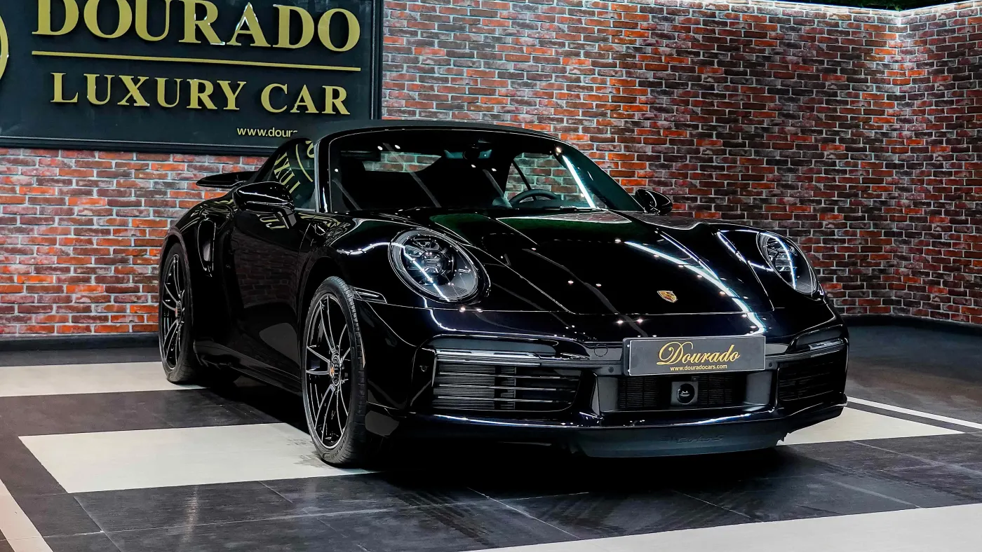 Command the road with Porsche 911 Turbo S Cabriolet in Dubai UAE