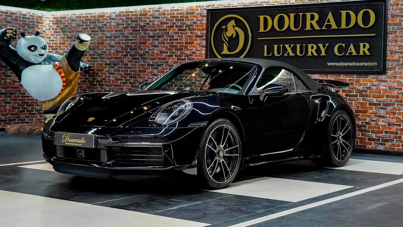 Prestige and relentless acceleration with Porsche 911 Turbo S Cabriolet in Dubai