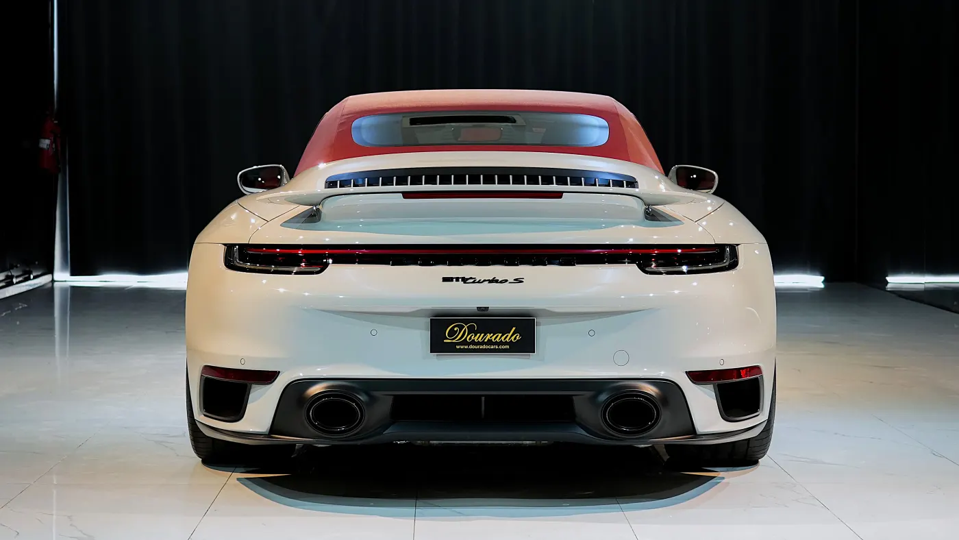 Prestige and relentless acceleration with Porsche 911 Turbo S Cabriolet in Dubai