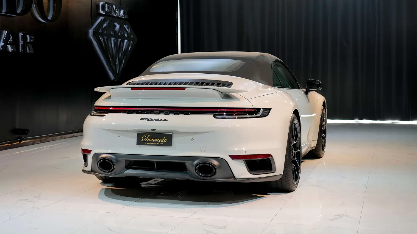 Purchase Porsche 911 Turbo S Cabriolet premium luxury convertible in UAE