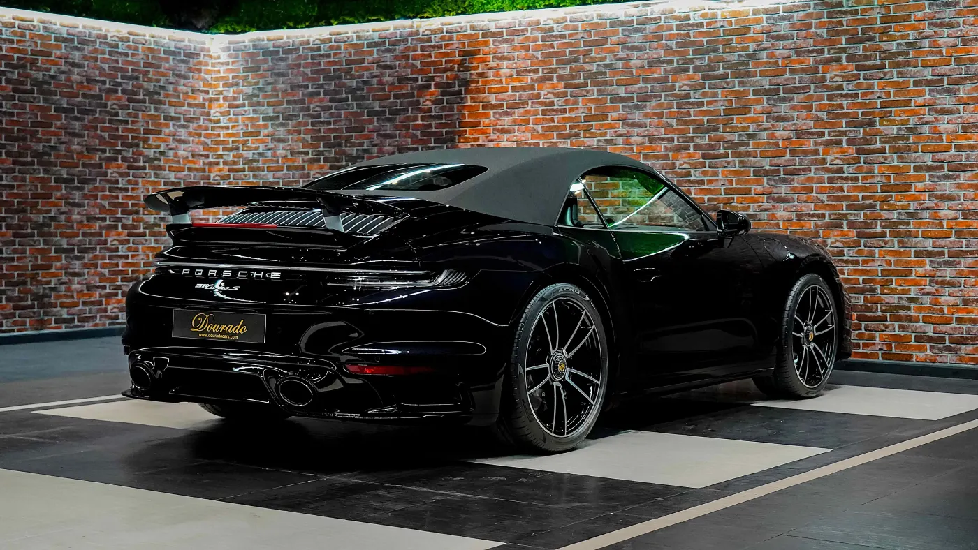 Purchase Porsche 911 Turbo S Cabriolet premium luxury convertible in UAE