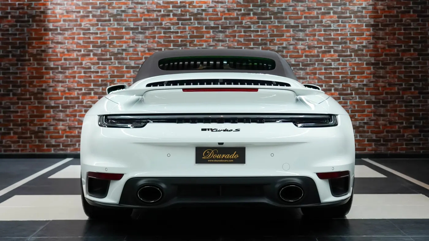 Porsche 911 Turbo S Cabriolet high-performance convertible available for purchase UAE