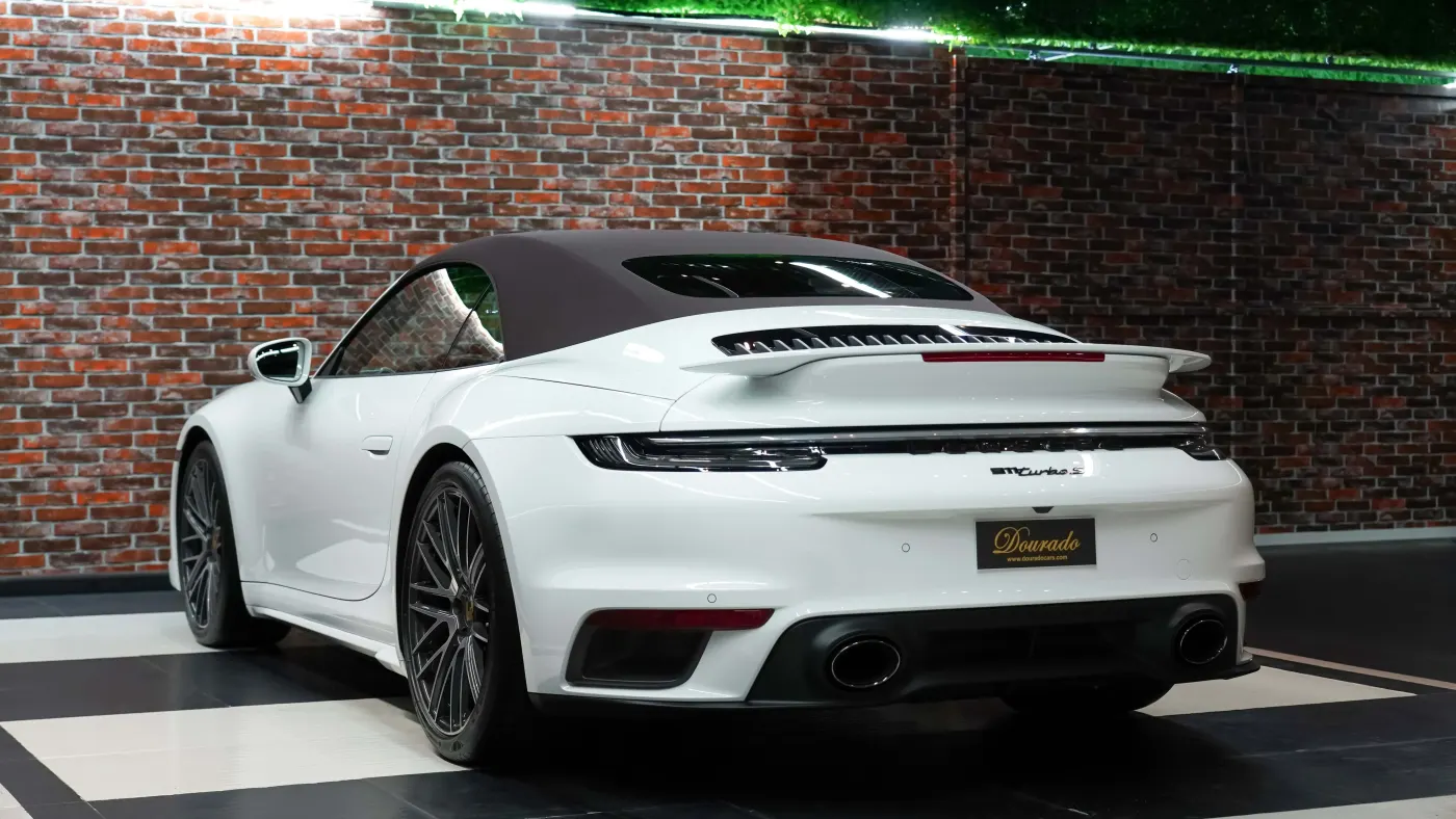 Unrivaled Porsche 911 Turbo S Cabriolet featured at Dubai luxury showroom