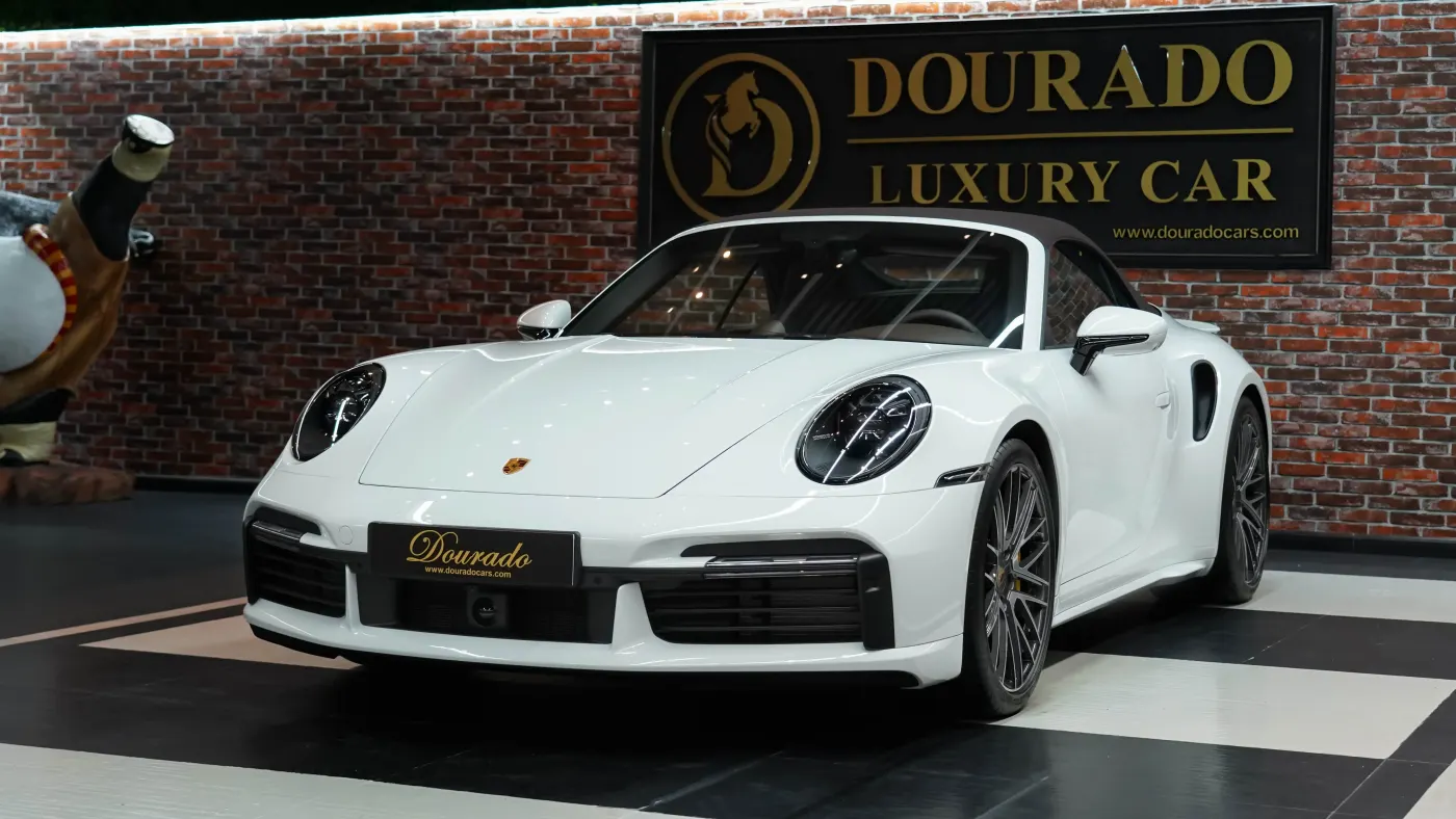 Prestige and relentless acceleration with Porsche 911 Turbo S Cabriolet in Dubai