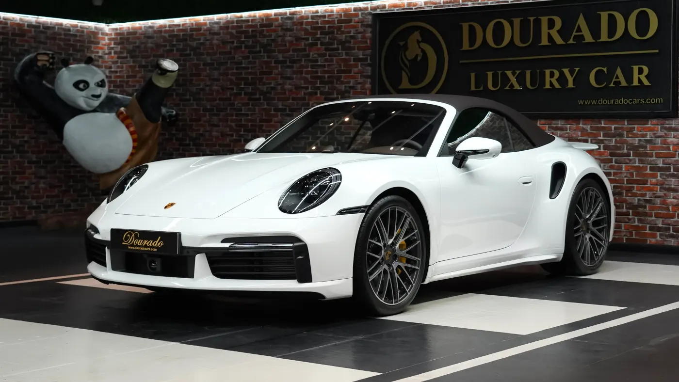 Purchase Porsche 911 Turbo S Cabriolet premium luxury convertible in UAE