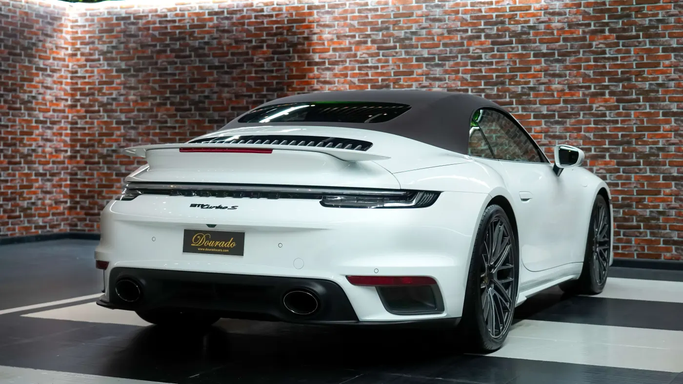 Own the Porsche 911 Turbo S Cabriolet iconic supercar masterpiece in Dubai