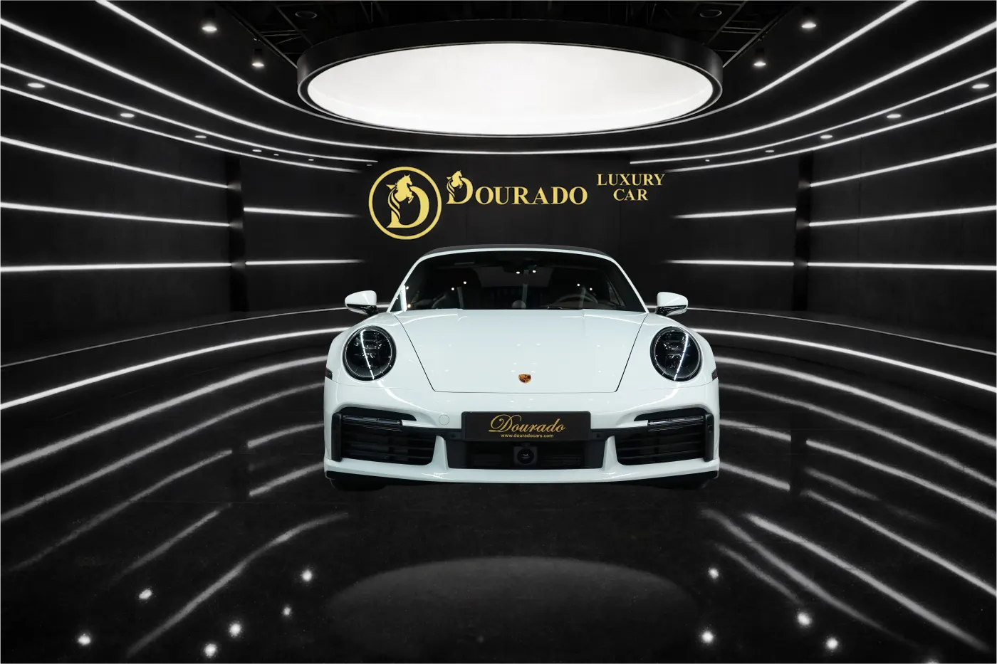 Command the road with Porsche 911 Turbo S Cabriolet in Dubai UAE