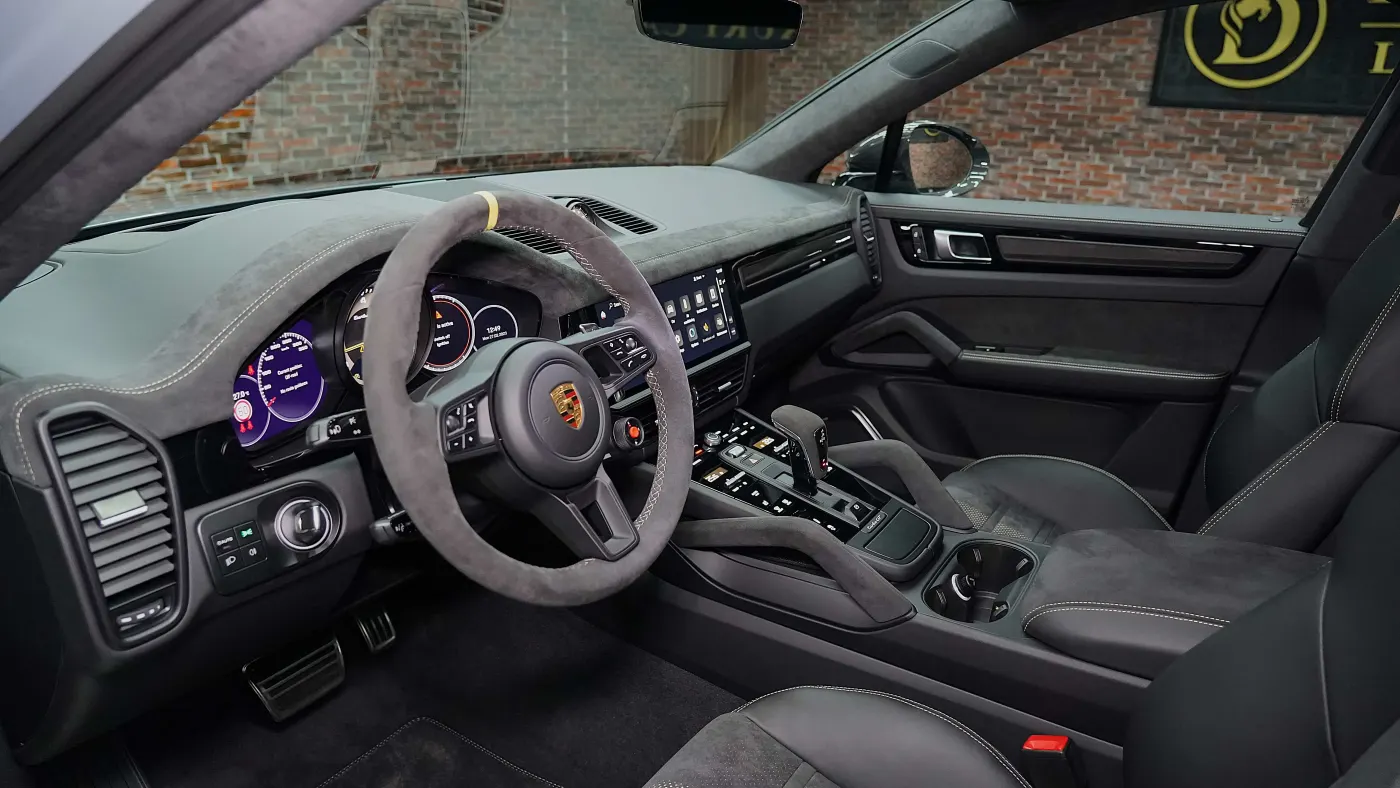 Flagship Porsche Cayenne Turbo GT Coupe showcased at Dourado Luxury Car Dubai