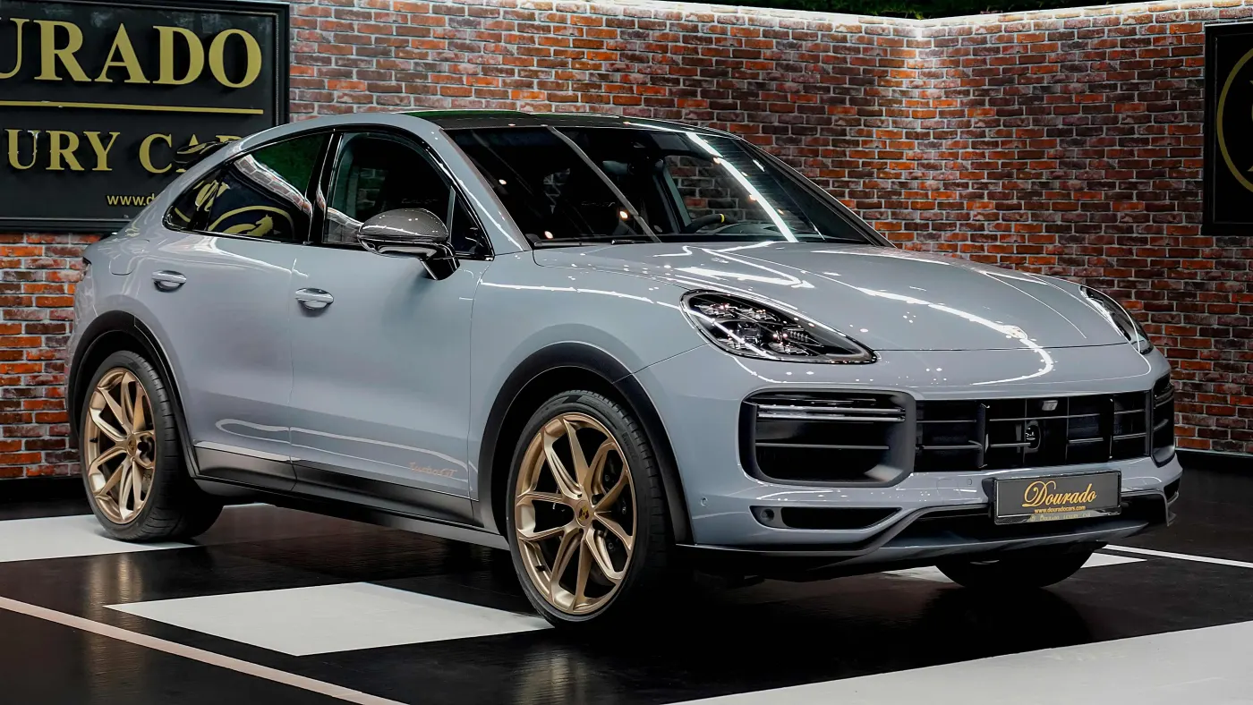 Command the road with Porsche Cayenne Turbo GT Coupe in Dubai UAE