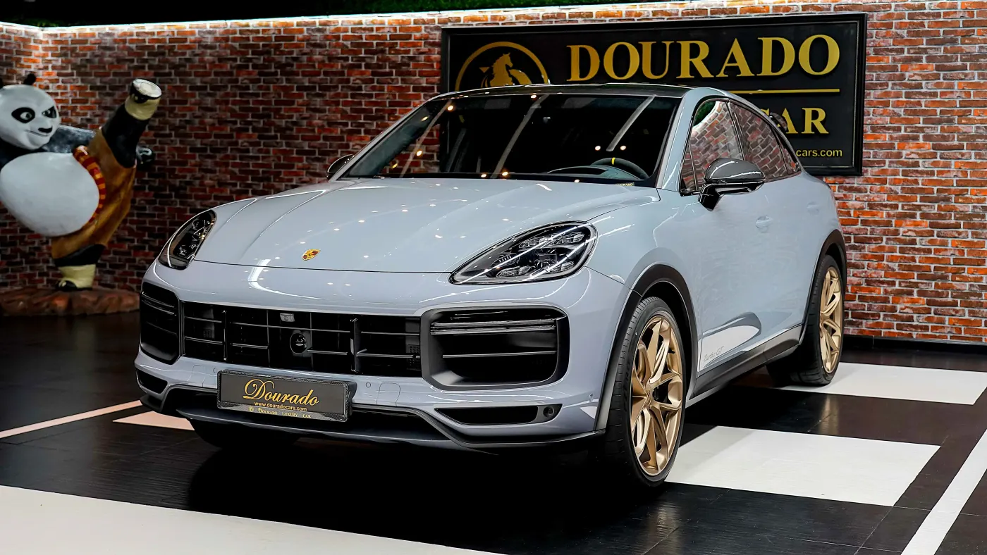 Find Porsche Cayenne Turbo GT Coupe at Dourado Luxury Car showroom Dubai