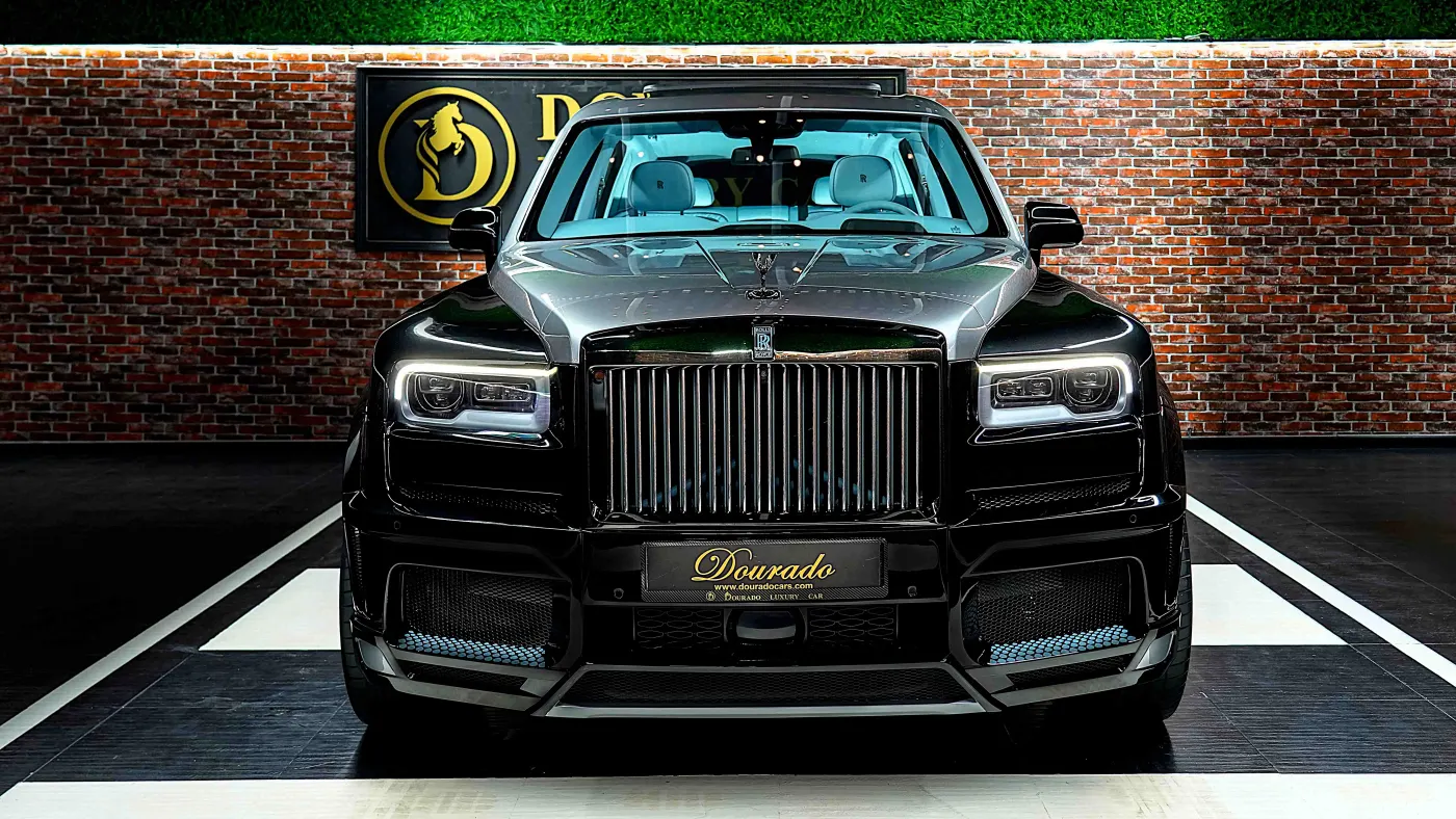 Discover Rolls-Royce Cullinan Black Badge Novitec Spofec Kit at Dubai luxury showroom