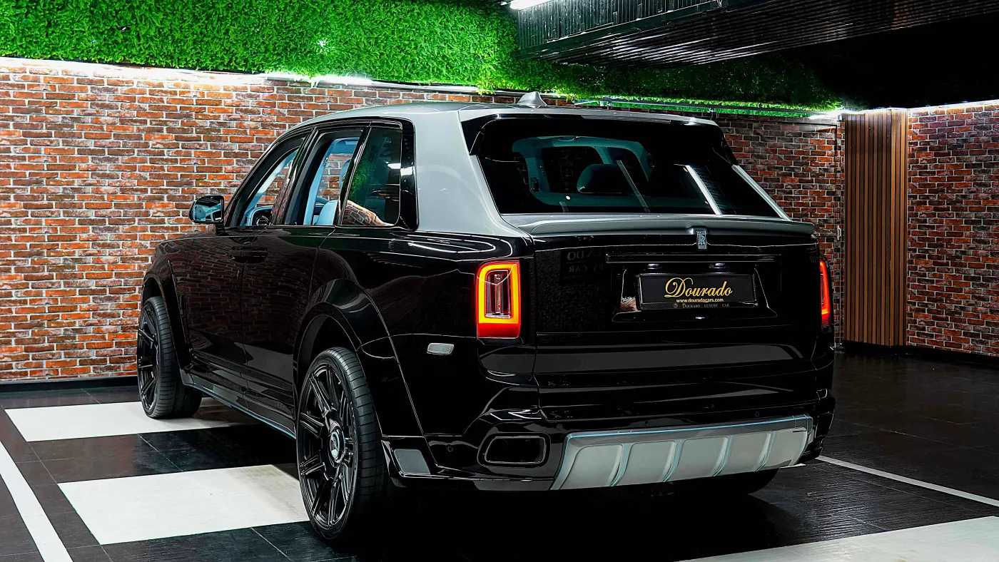 Rare Rolls-Royce Cullinan Black Badge Novitec Spofec Kit available at Dubai showroom