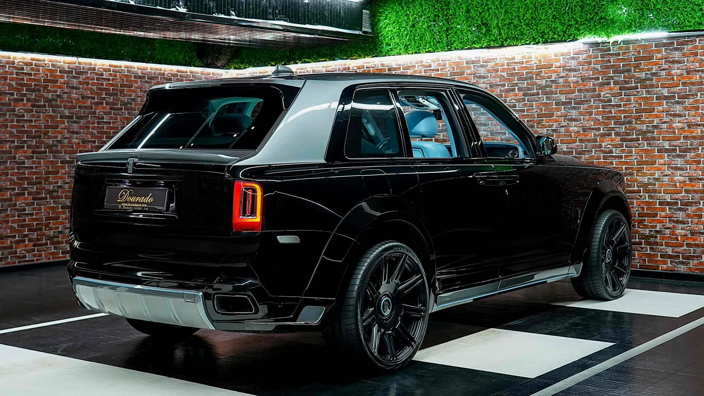 Own the Rolls-Royce Cullinan Black Badge Novitec Spofec Kit premium SUV in UAE